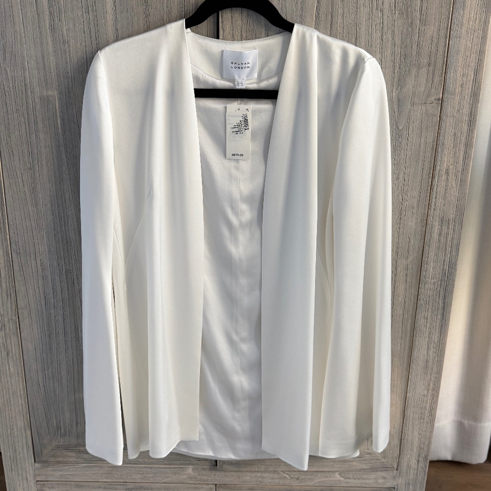 Galvan London Silk Jacket Blazer